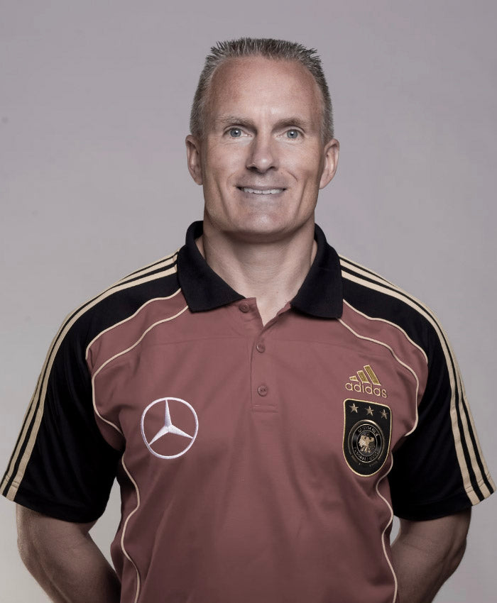 Mark Verstegen with a Power Plate training platform